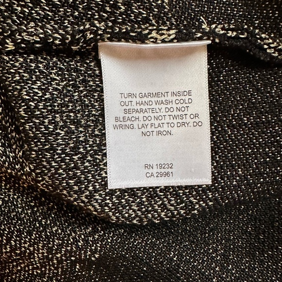 Alfred Dunner Black and Gray Women's Sweater - Picture 7 of 7